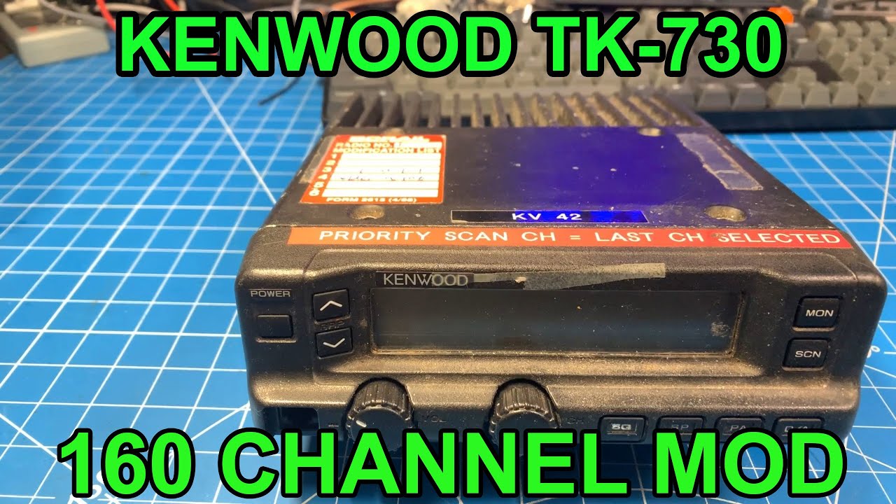 Kenwood TK-730 - 160 Channel Mod