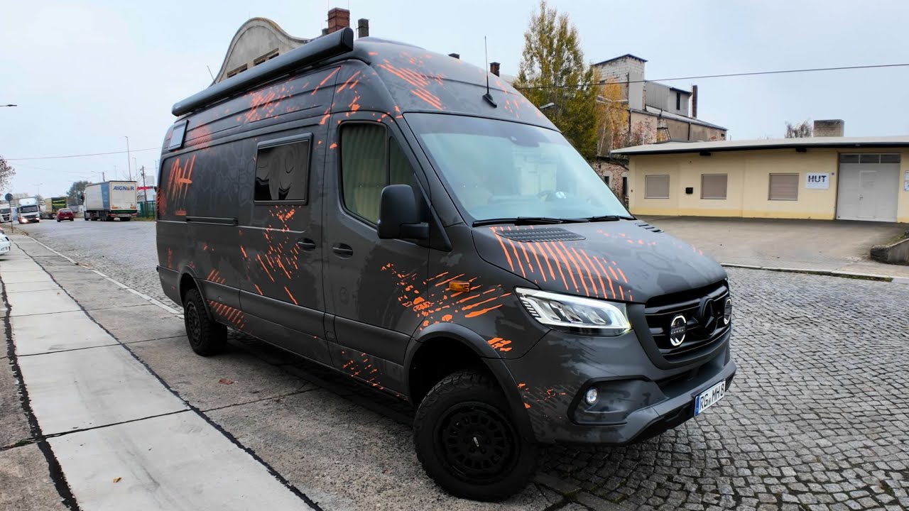 Wohnmobile 2025: Sprinter 4x4 Probefahrt mit einem wunderschönen Ausbau aus Riesa