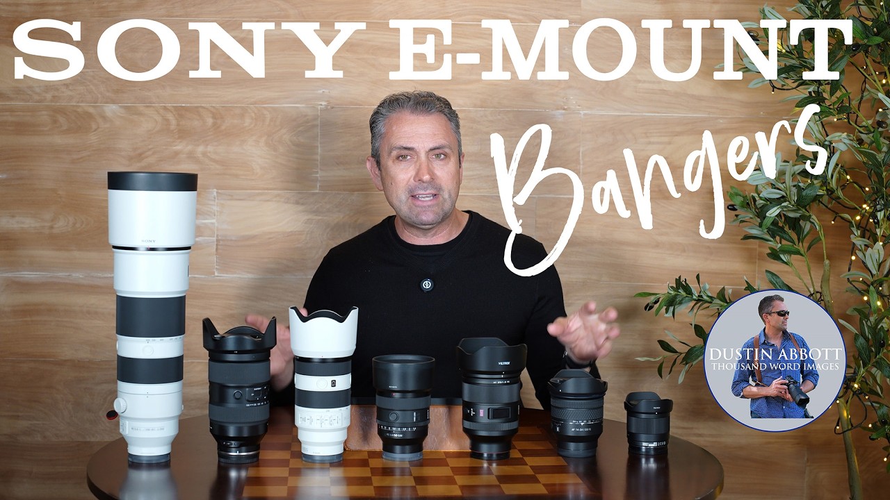 Объективы E-Mount для Sony | Мои любимые объективы для Sony