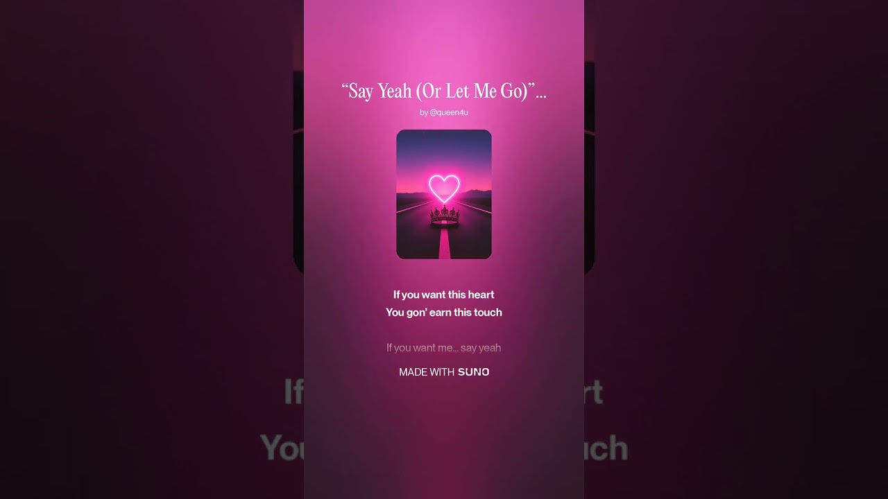 QUEEN4U - “Say Yeah Or Let Me Go” Remix
