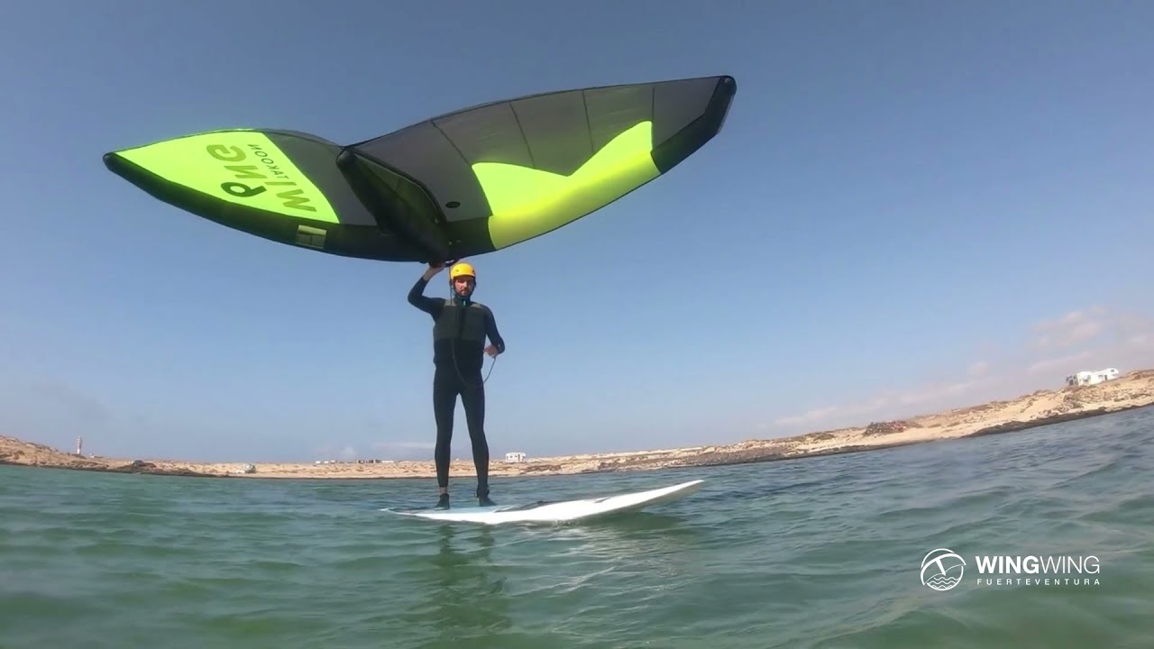WingWing Fuerteventura Wing SUP lesson