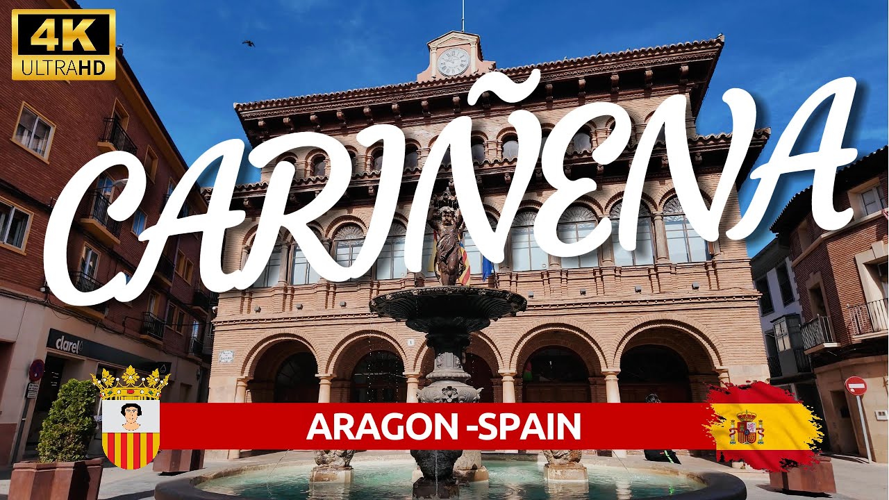 CARIÑENA🚶‍♀️WALKING TOUR🚶‍♂️☀️ ARAGON SPAIN☀️THE WINE OF STONES