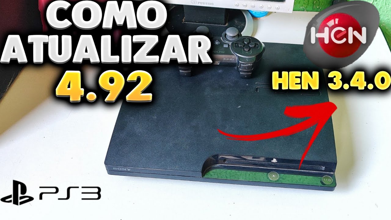 Como Atualizar o seu Ps3 Para versão 4.92 e o Hen para versão 3.4.0 Direto no PlayStation 3