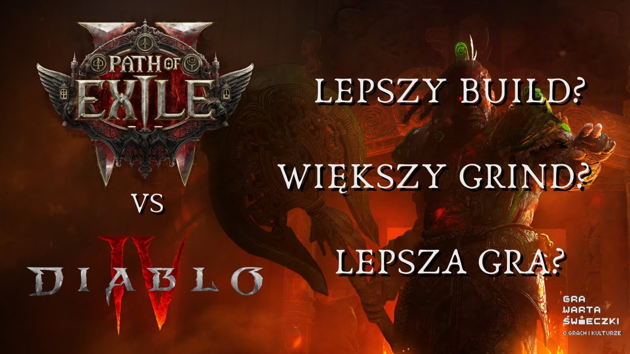 Gdzie zrobisz SWOJĄ postać? Path of Exile 2 vs Diablo 4