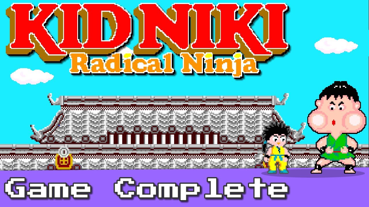 Kid Niki Radical Ninja (Arcade) Complete gameplay 🕹️ No deaths - No cheats - HD 60fps
