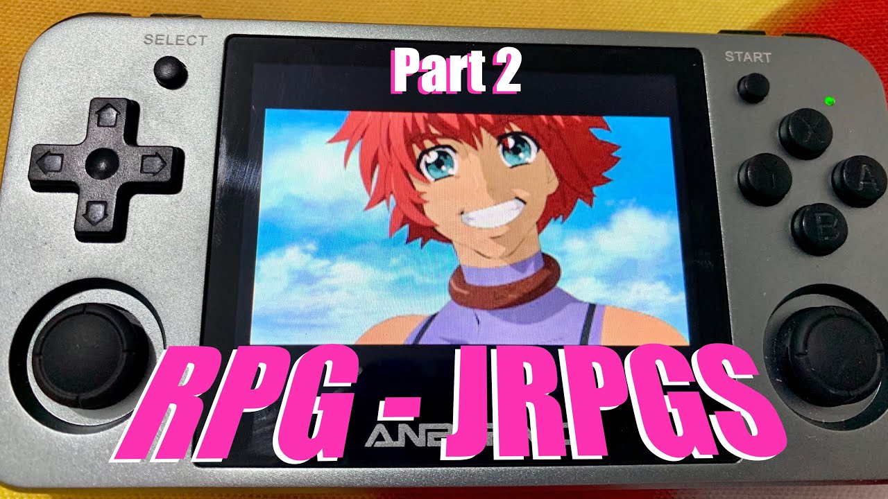 RG350M RPG - JRPGS PS1 Emulation Part 2