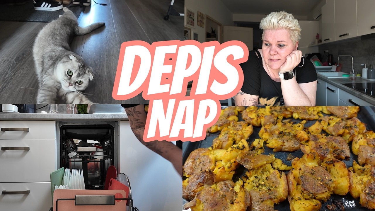 Depis nap fűszeres nyomi krumplival | Rossz a lelkem