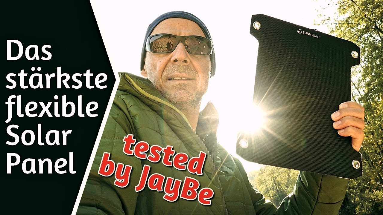 Test & Review SunnyBAG Leaf PRO - Das weltweit stärkste flexible Solarpanel für Wandern & Outdoor