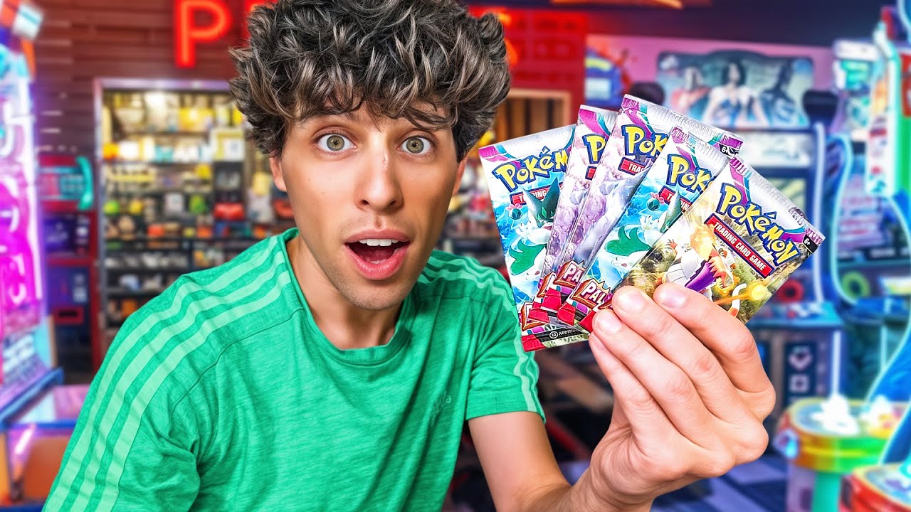 What&rsquo;s Inside the LAST 5 Pok&eacute;mon Card Packs at the Arcade?!