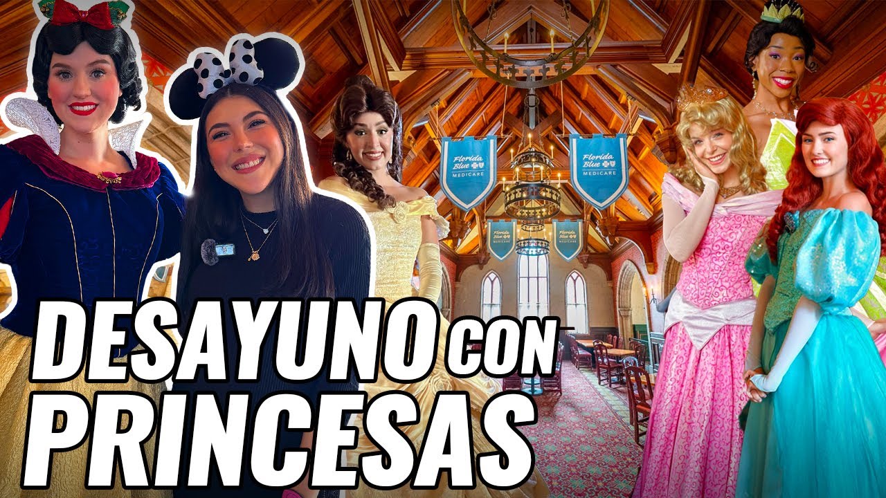 Desayuno con princesas en Disney! 🏰 Reseña en Akershus Royal Banquet Hall