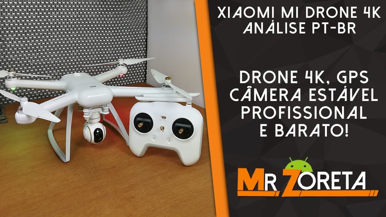 Xiaomi Mi Drone 4K - Análise do melhor custo-benefício entre os drones profissionais!