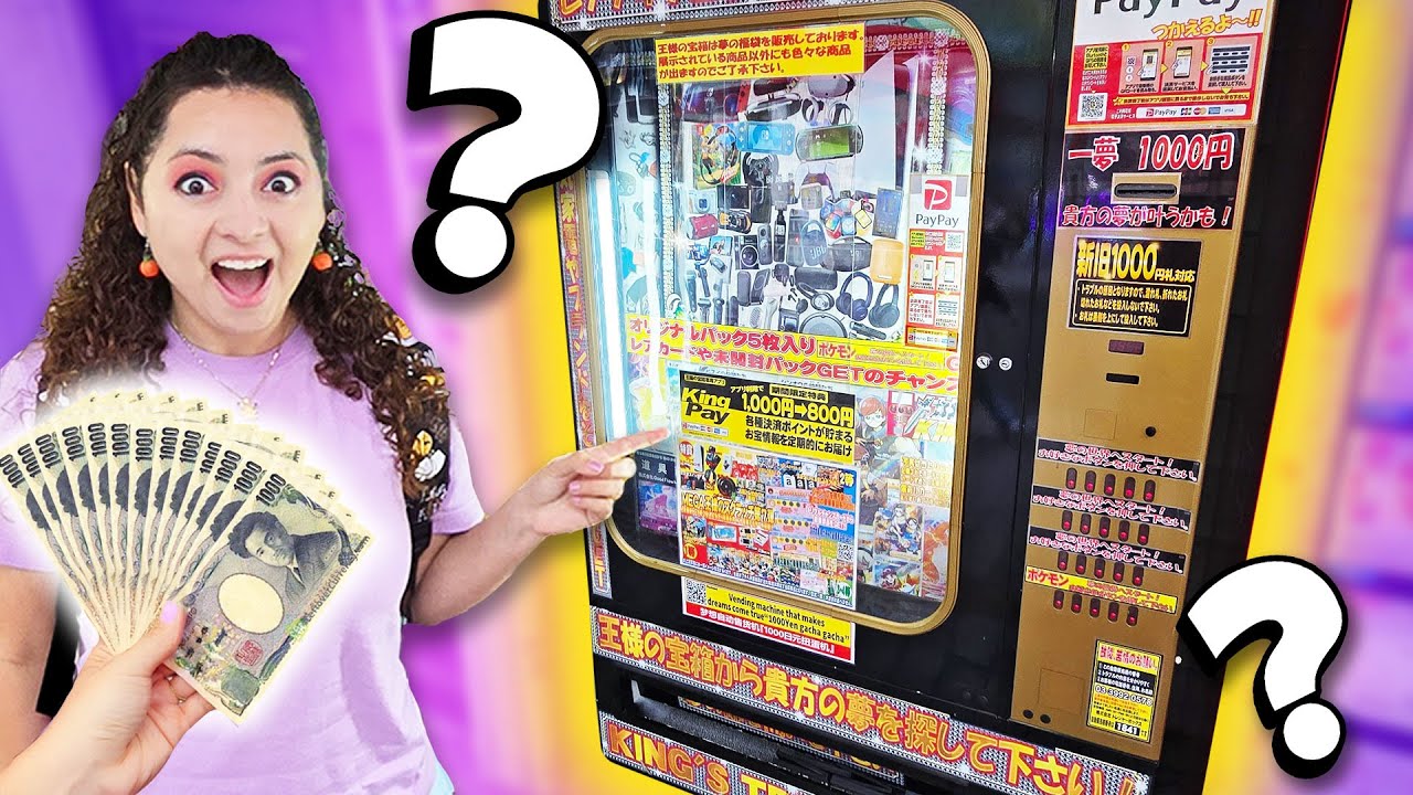 We Spent $100+ to BUY ALL of the King's Treasure Mystery Vending Machine Prizes!