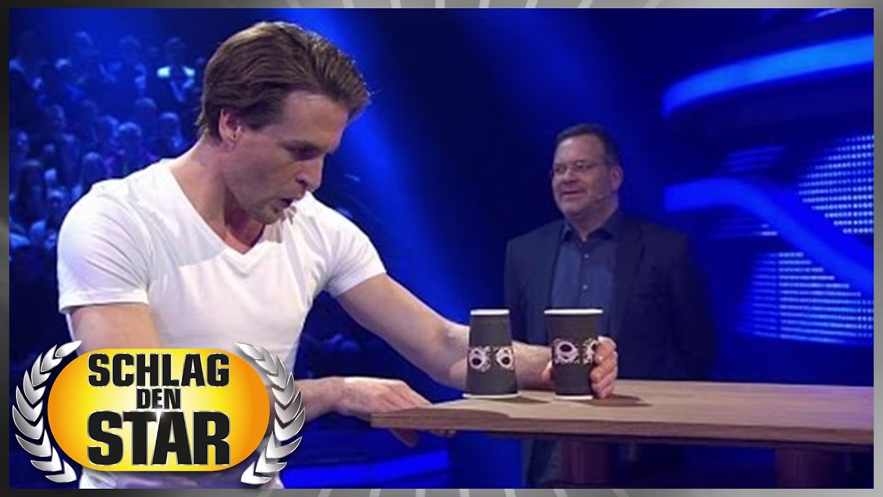 Becherhüpfen | Joey Kelly vs. Alexander Klaws | Spiel 15 | Schlag den Star
