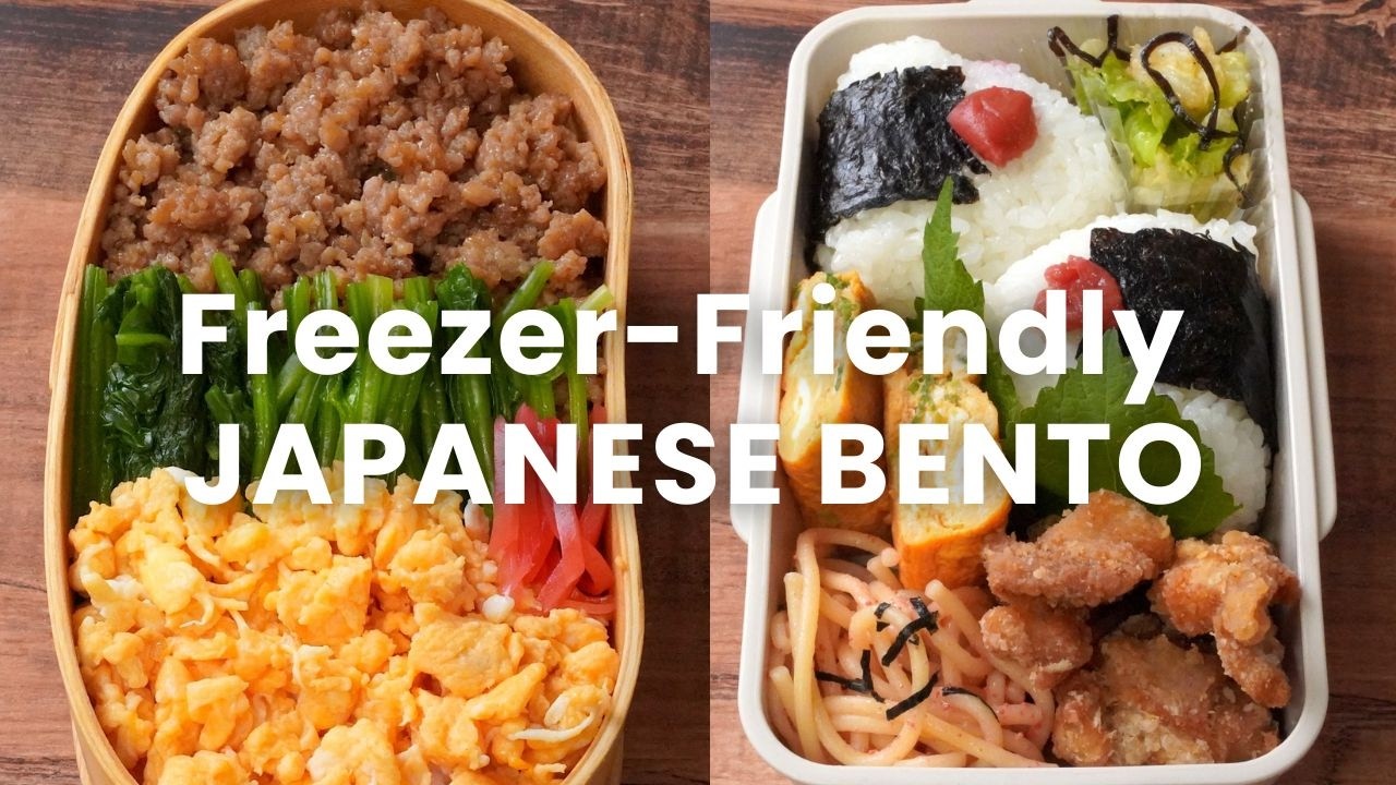 44Easy Japanese Bento Ideas 🍱 | Crispy Chicken Karaage & Soboro Rice Bowl