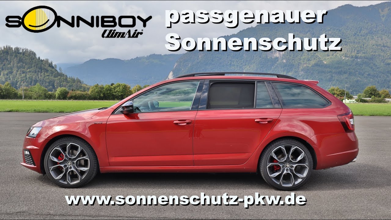 SonniBoy ClimAir | passgenauer Sonnenschutz für Skoda Octavia RS Kombi