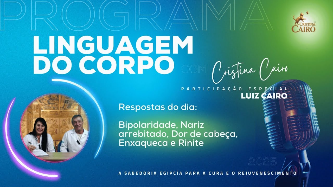 Bipolaridade, Nariz Arrebitado, Dor de cabeça, Enxaqueca e Rinite