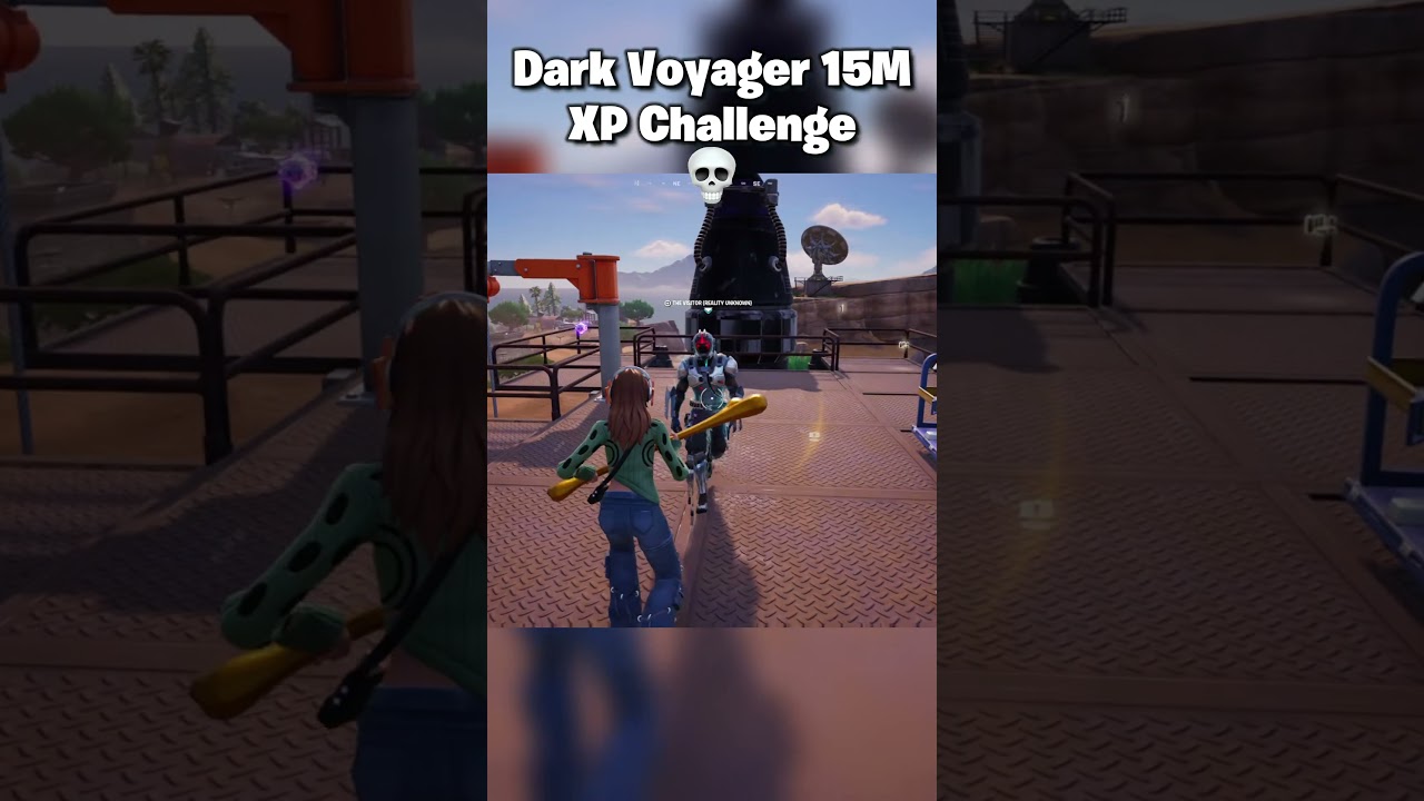 SECRET DARK VOYAGER 15 MILLION XP CHALLENGE💀 #shorts