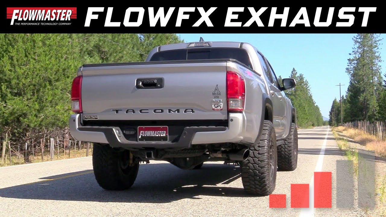 2016-20 Toyota Tacoma 3.5L - FlowFX Cat-Back Single Exit Exhaust  - 717944