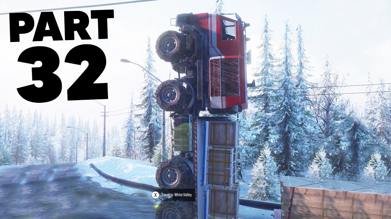 SNOWRUNNER: прохождение игры, часть 32 — ЧТО ТОЛЬКО ЧТО ПРОИЗОШЛО