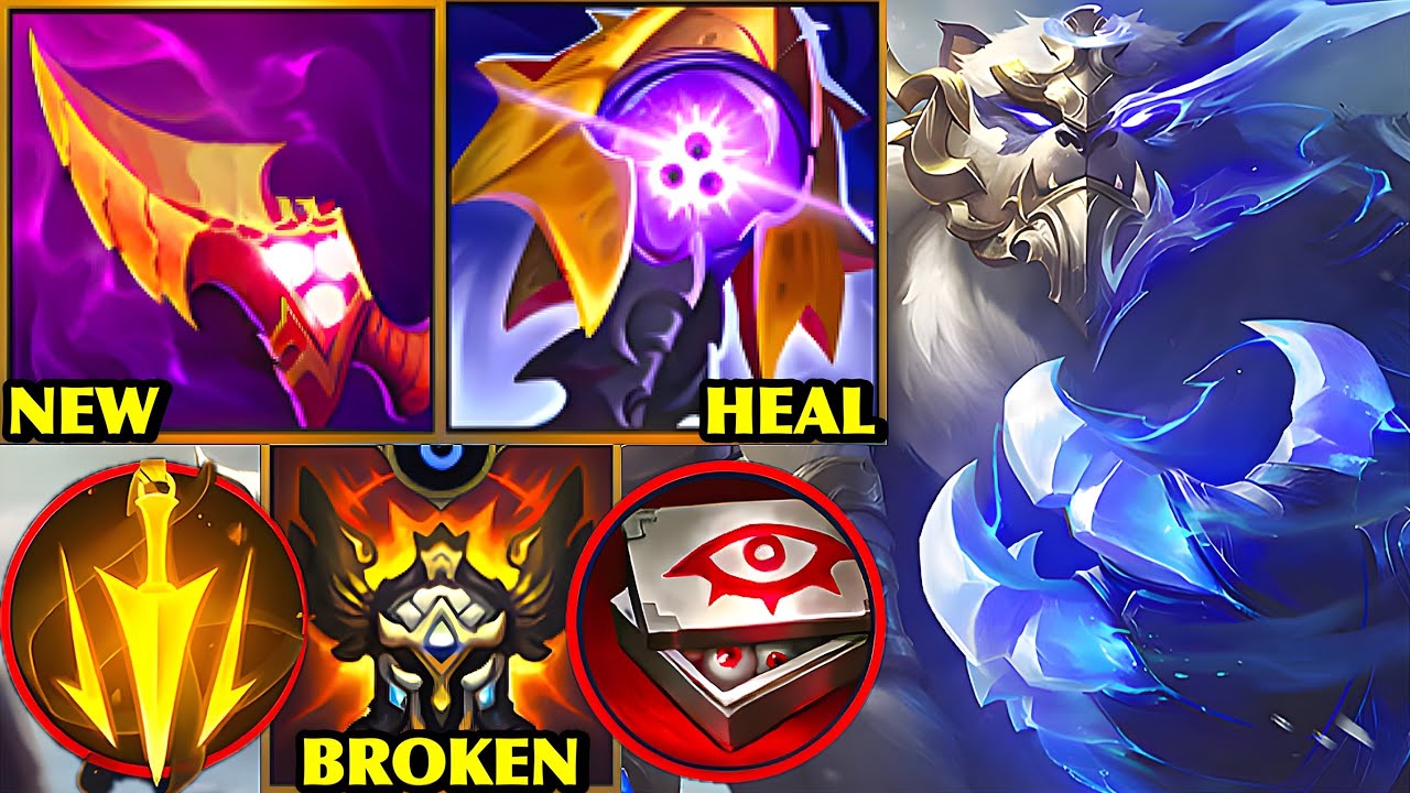 Wild Rift China Volibear Jungle - BROKEN BUFF !? NEW Nashor's Tooth AP VOLIBEAR Build Runes
