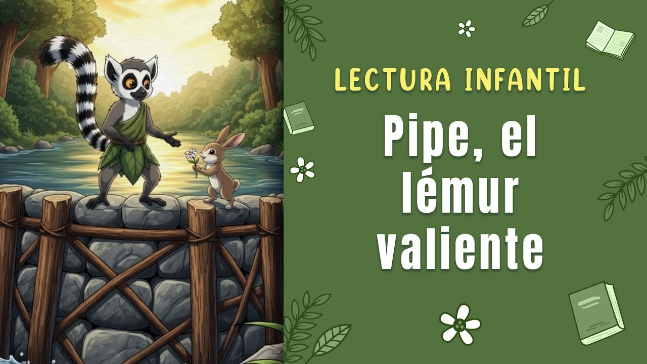 Lectura Infantil: Pipe, el lémur valiente