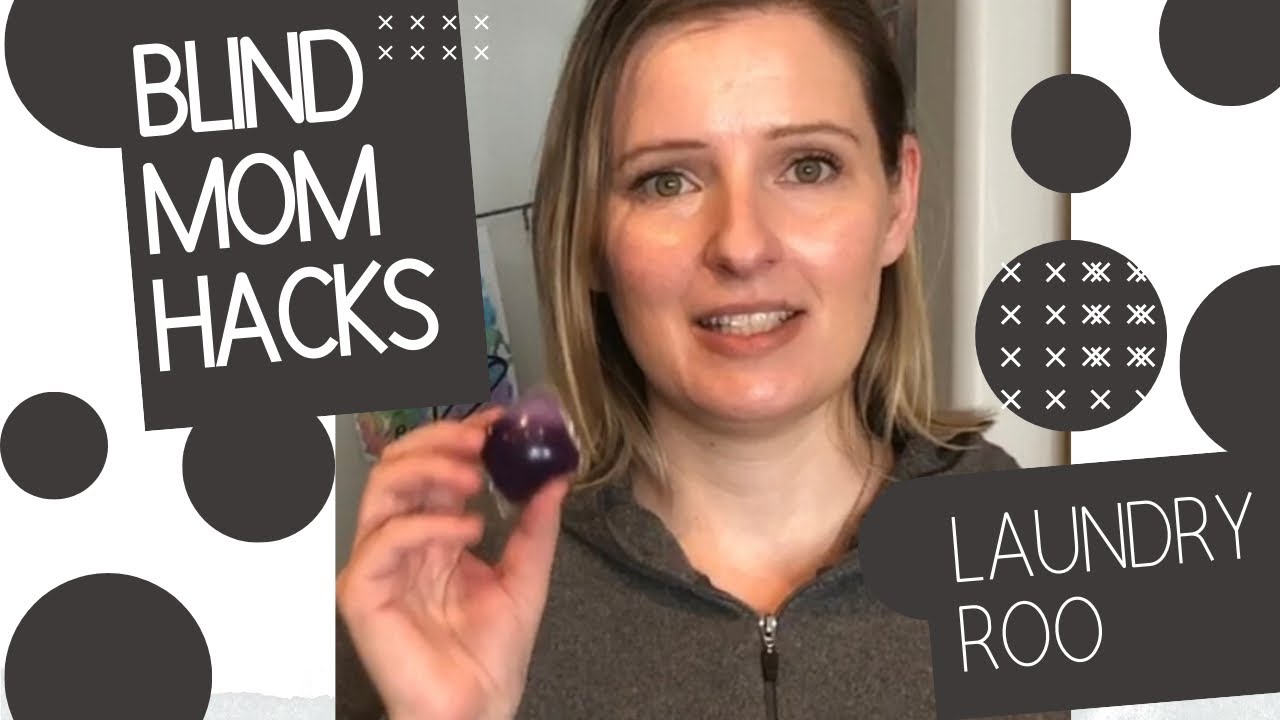 Laundry Hacks From A Blind Mom | Laundry Tips For Visually Impaired Low Vision