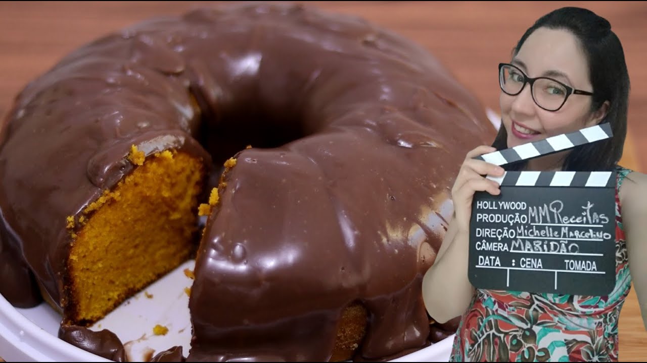 BOLO DE CENOURA FOFINHO - De um jeito FÁCIL e RÁPIDO de fazer!!!