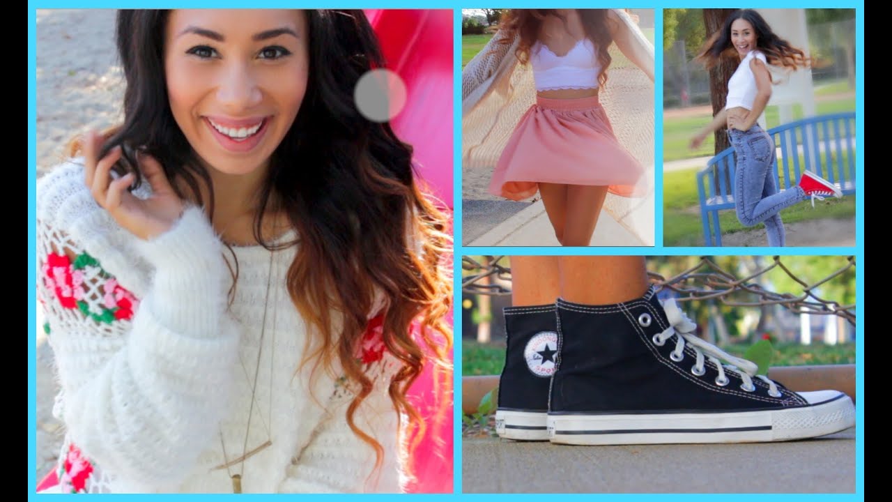 5 Back To School Fall Outfits ☀♡ For Warm Weather! | MyLifeAsEva