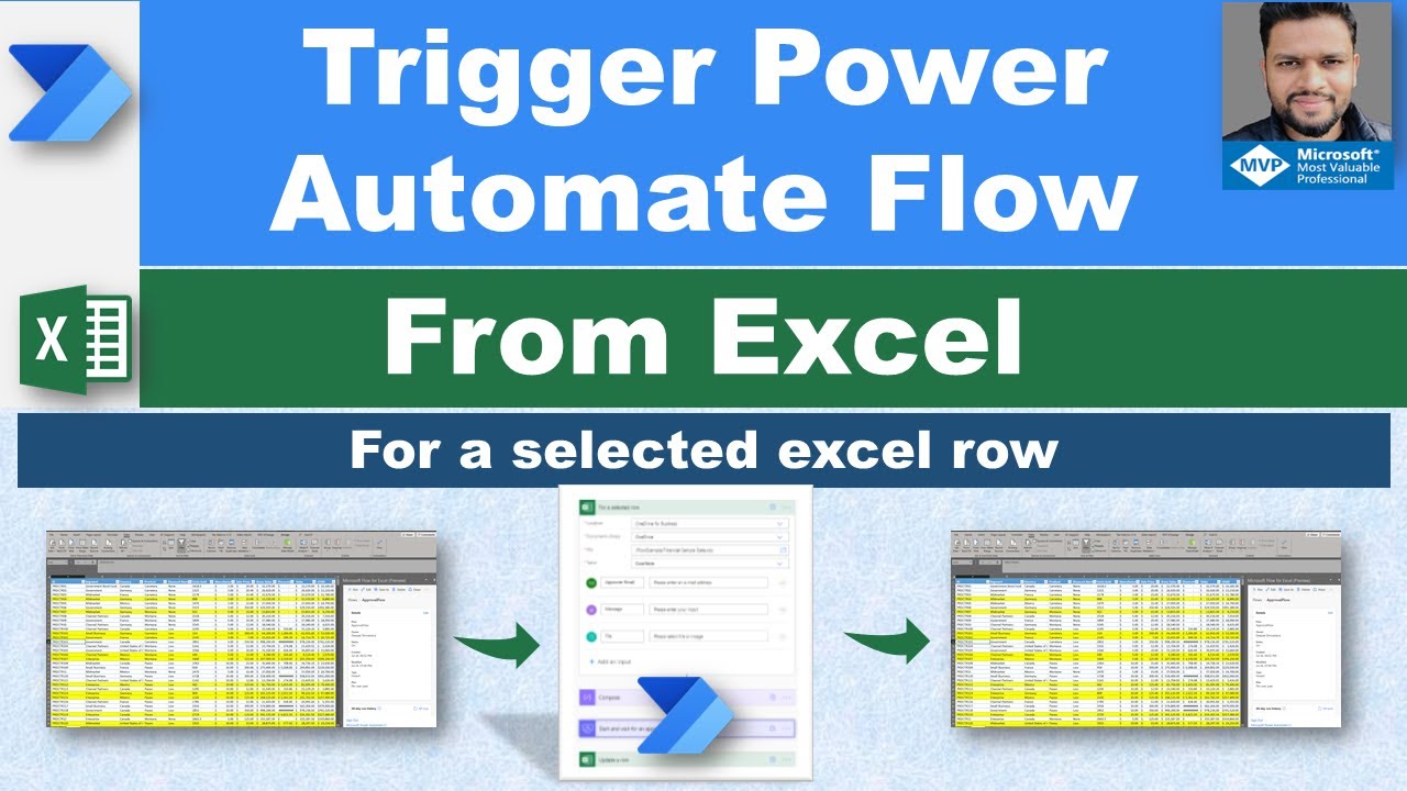 Power Automate Approval from Excel | Trigger flow for a selected Excel Row