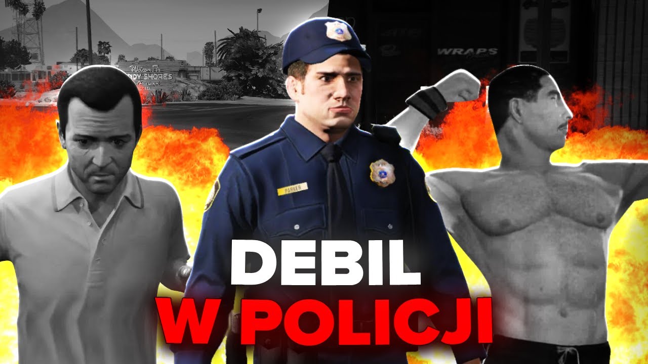 NAJGŁUPSZY POLICJANT W FIVEM