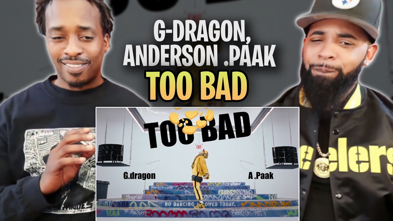 HE NEVER FOLLOWS, HE CREATE TRENDS!!!   -G-DRAGON - TOO BAD (feat. Anderson .Paak)