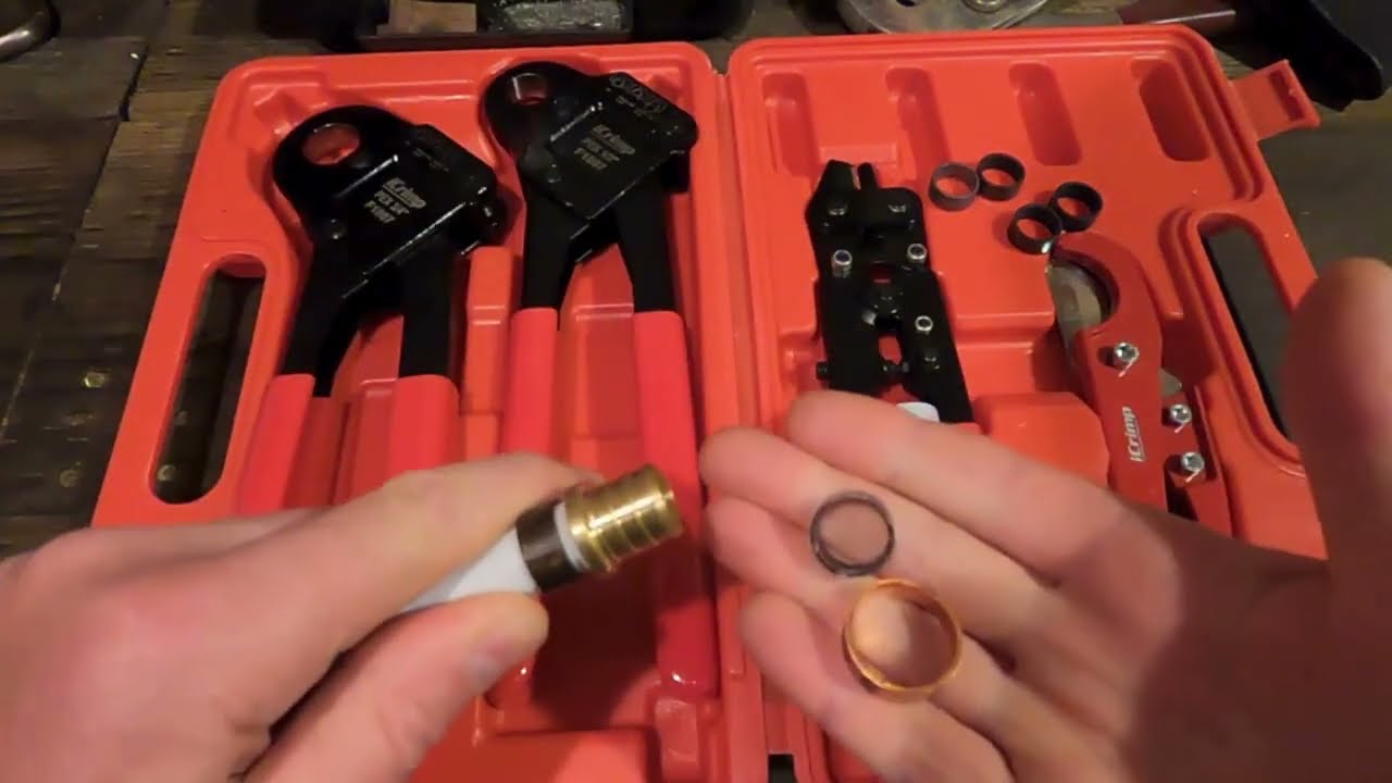 iCrimp IWS-1807CN PEX Crimping Tool Kit
