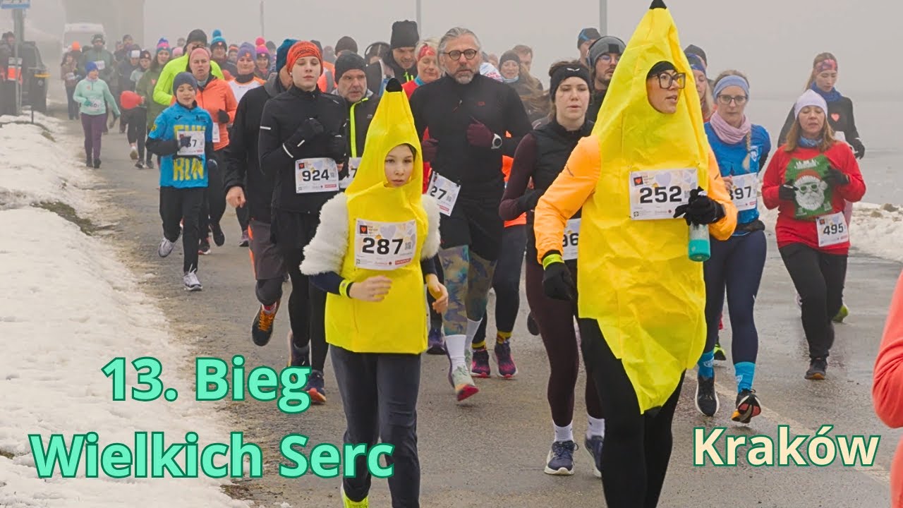 Bieg Wielkich Serc 2026 - cały bieg, wszyscy uczestnicy