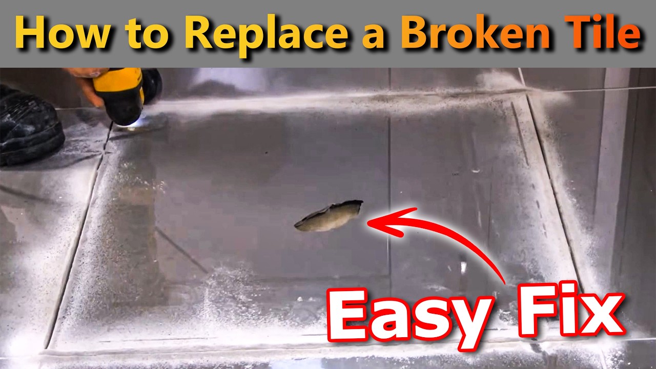 DIY Tile Replacement: Fix Broken Tiles in Just a Few Steps