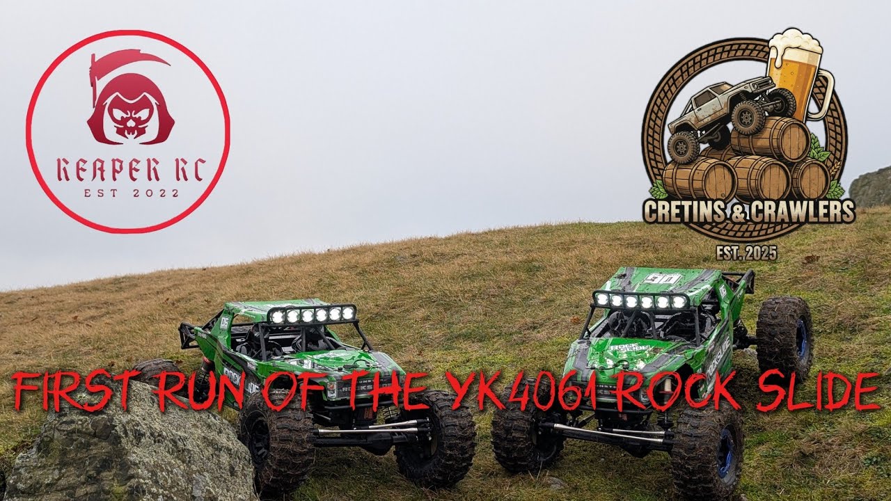 First run of the Yikong YK4061 Rock Slide