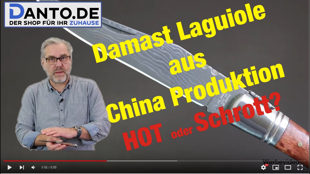 Video 3 von 4 zum Thema Laguiole Taschenmesser
