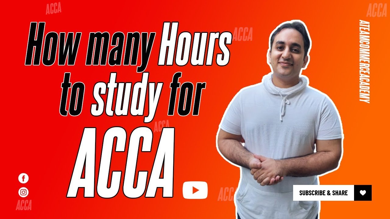 🔴 How many hours to study for ACCA | ACCA self study Guide | ACCA study hours (2023) #acca