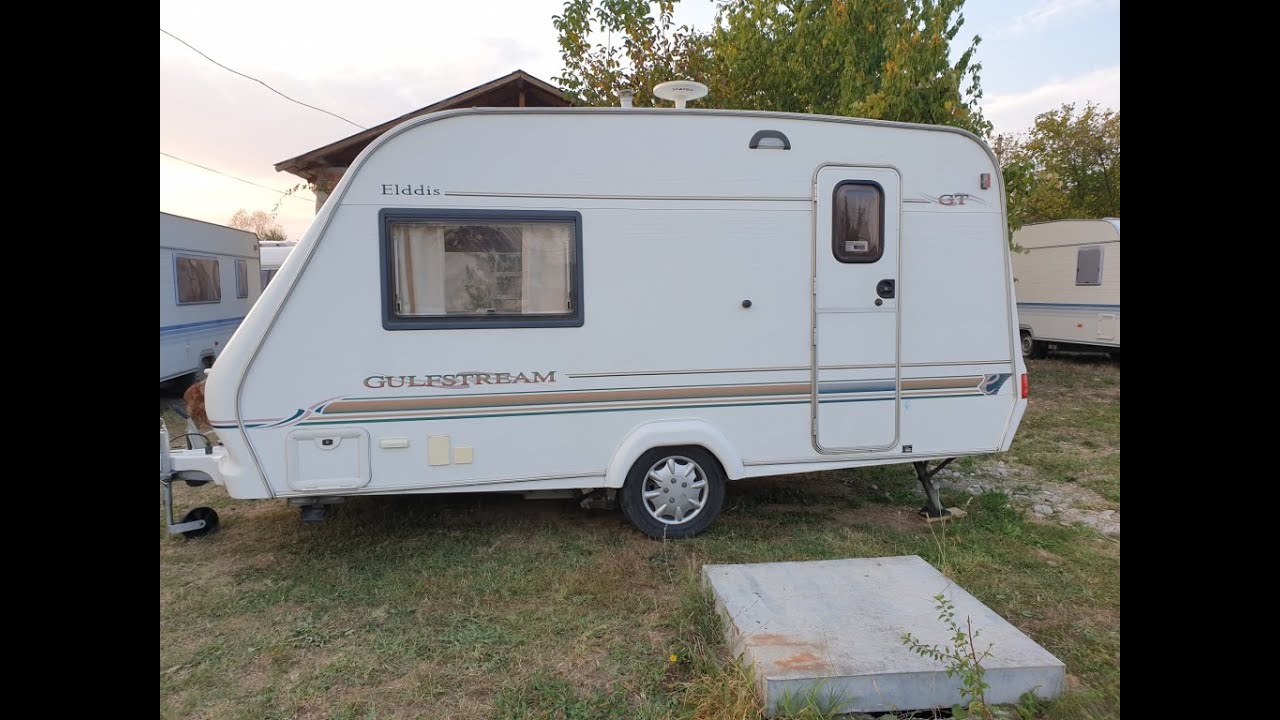 (Prezentare Rulota) de lux, Elddis GT 2001 (2-3locuri), Frigider mare, Motor mover!