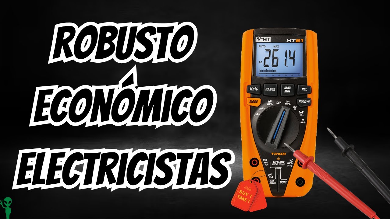 👌MULTÍMETRO de BATALLA HT61🪨(profesional)