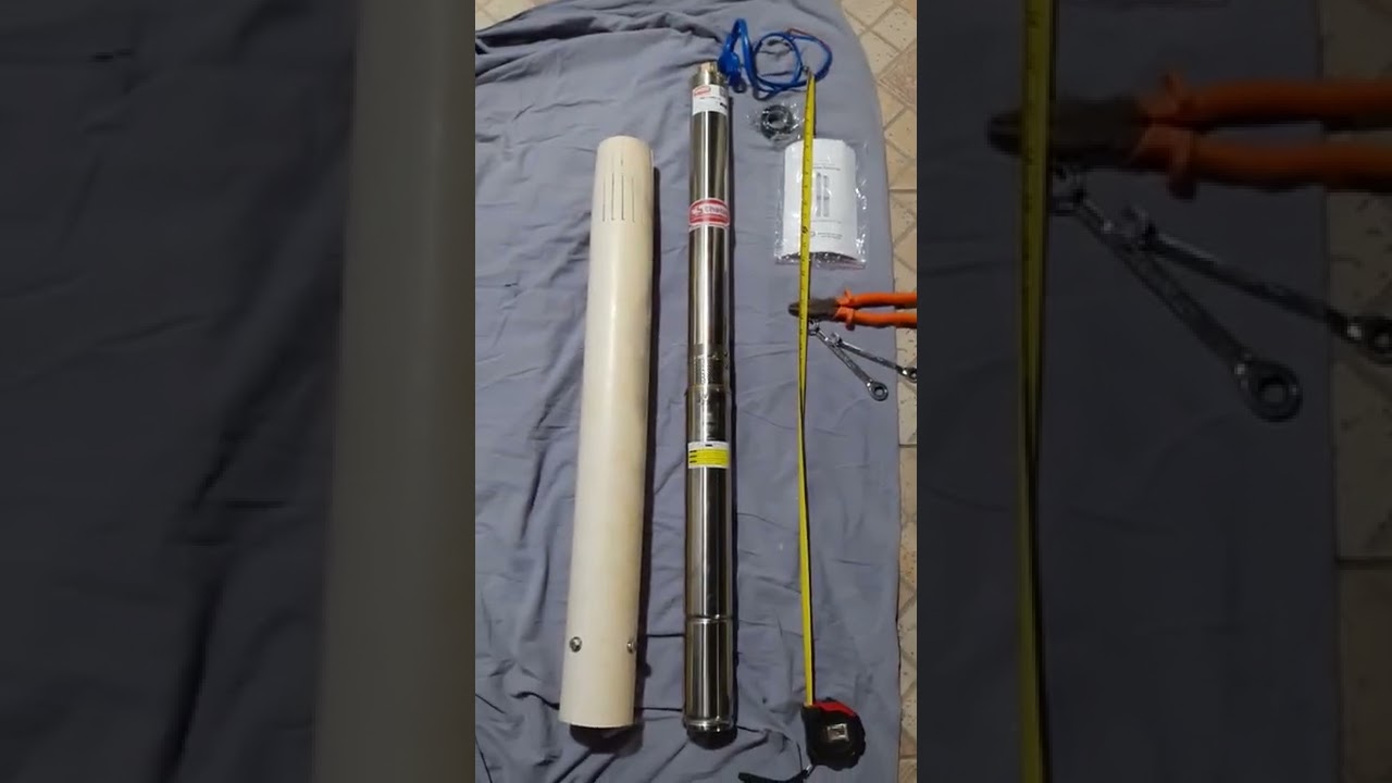 Camisa indutora de fluxo para bombas caneta.Como instalar a camisa para usar bomba em poço caipira.