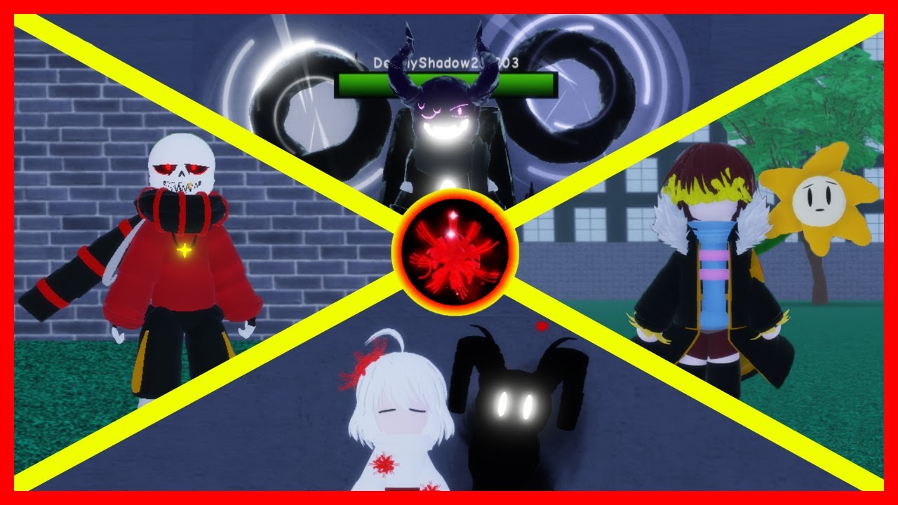 [CODE] FlowerFell Sans / FlowerFell Frisk / Skin [Showcase] [Undertale Crazy Multiverse Timeline]