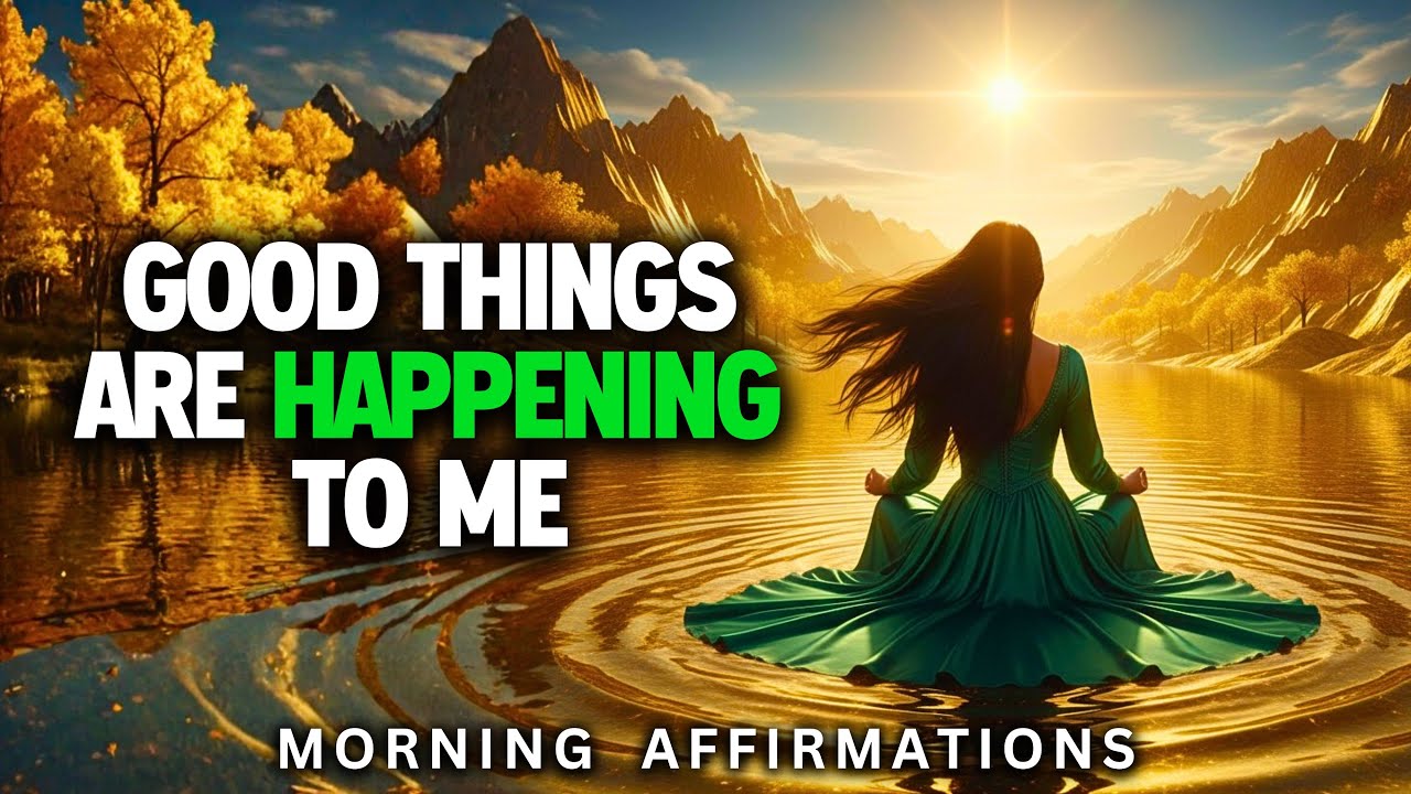 Good Things are Coming My Way Affirmations | Good Things are happening to Me Affirmations