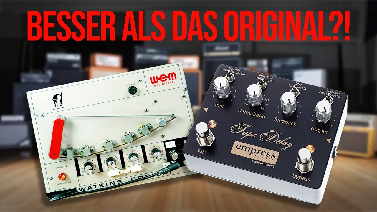 Digitales Tape Delay für die Gitarre