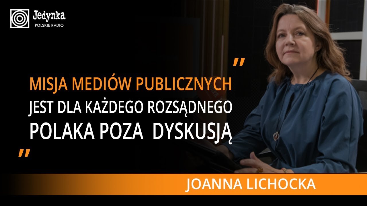 Joanna Lichocka: rekompensaty dla mediów publicznych są uzasadnione