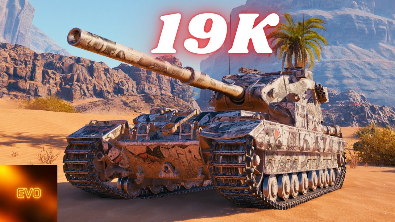 19K Damage with FV215b (183) 9K Dmg & FV215b (183)  10K Dmg  World of Tanks
