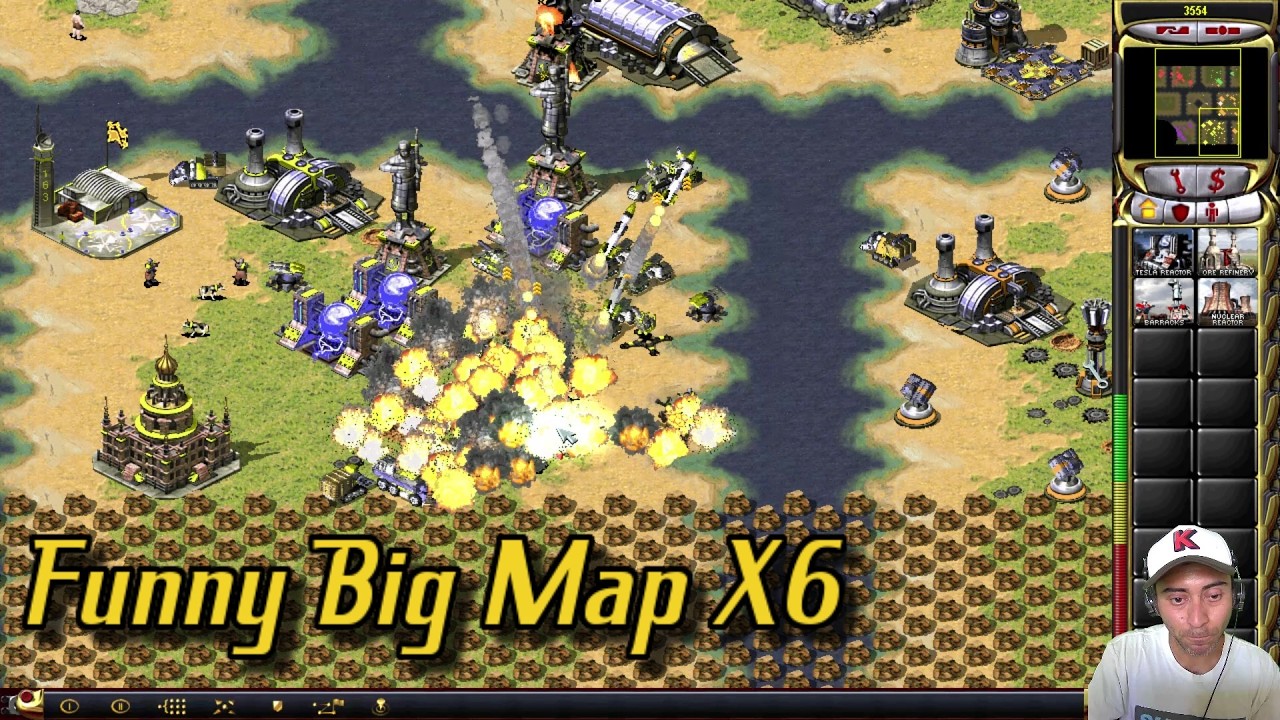 💀 HARDEST Red Alert 2 Match EVER?! Epic Comeback on Funny Big Map x6! 🎭💥