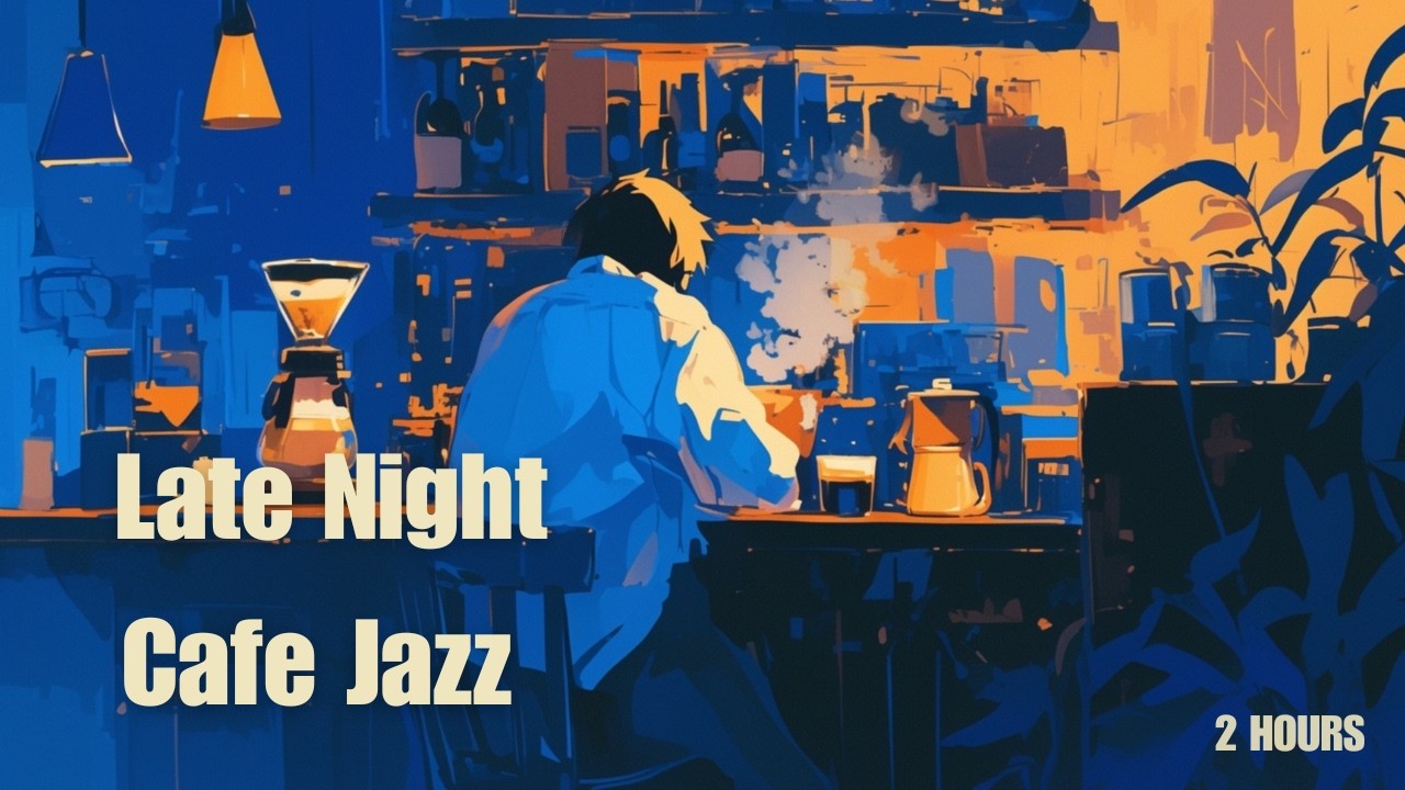 Cozy Late Night Cafe Jazz ☕ Study & Work Focus Music | 2 Hours