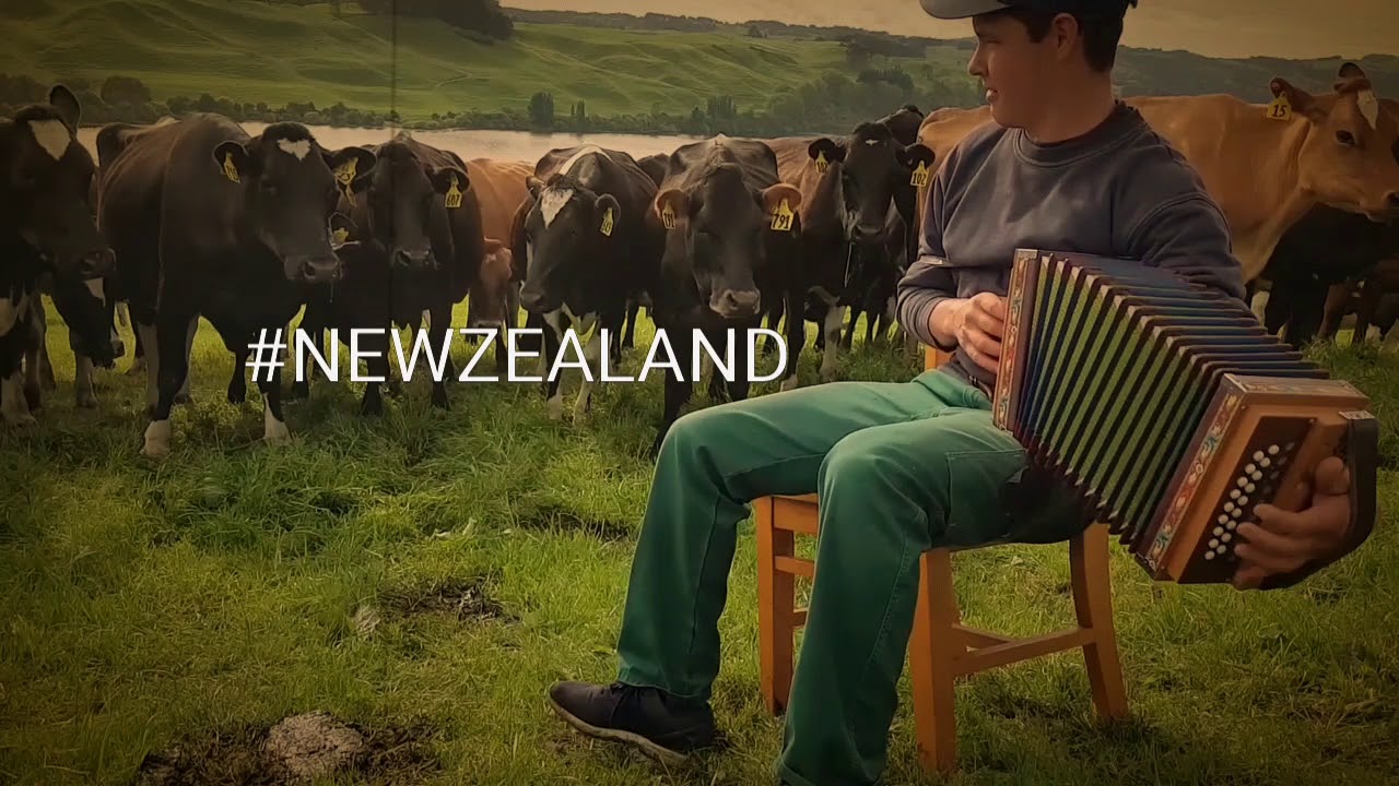 Swiss accordeon in New Zealand - Mit dem Schwyzerörgeli in Neuseeland