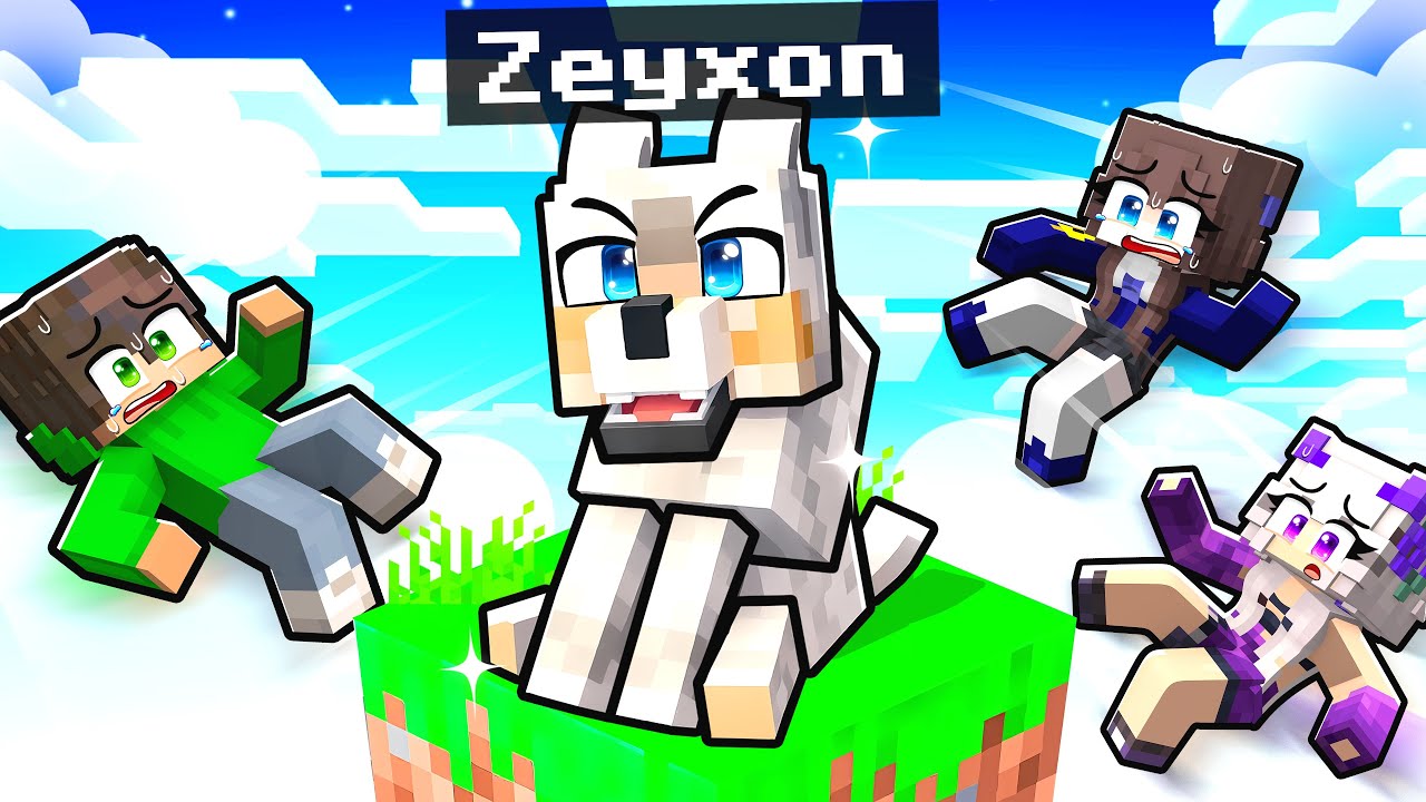 DIVENTO un CUCCIOLO di CANE su un SOLO BLOCCO in Minecraft!