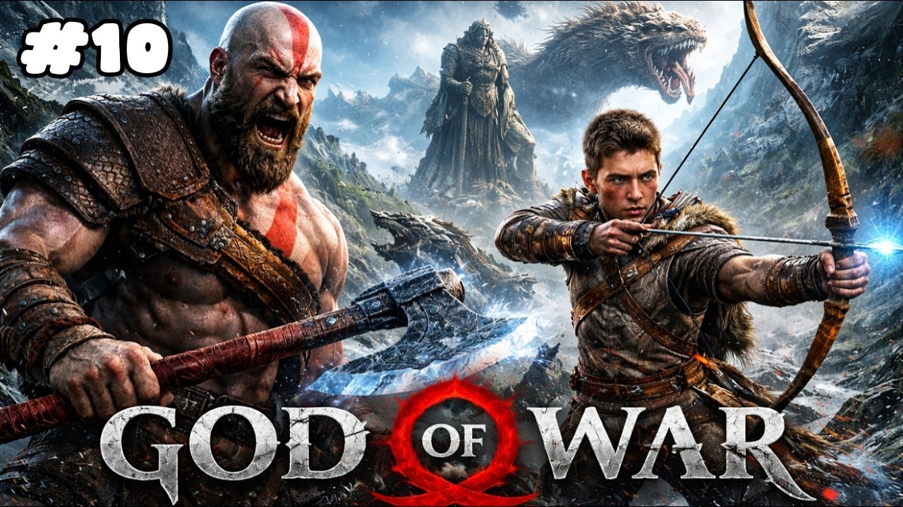 LANJUT PERJALANAN KRATOS & BOCIL NGEYEL DI  BUKIT TERTINGGI JOTUNHEIM! | God Of War 2018 #10